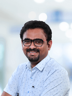 Dr. Allwyn Yabesh T, neonatologist specializing in newborn intensive care